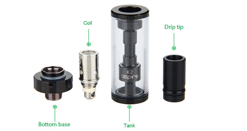 Aspire K2 Tanks TPD Compliant