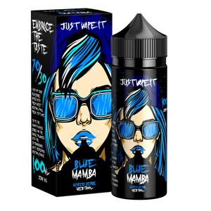 Just Vape It - 100ml Shortfill - Blue Mamba