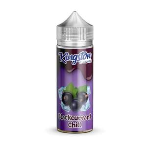 Kingston - 100ml Shortfill - Blackcurrant Chill