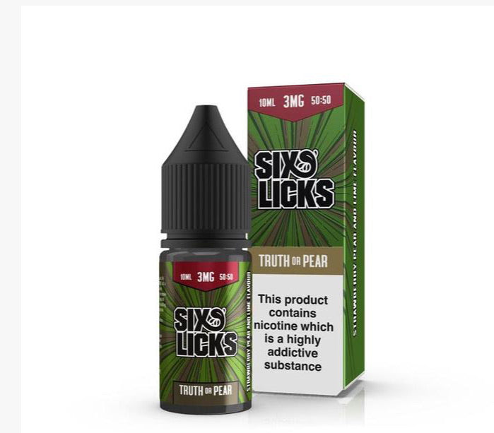 Six licks salt-Truth or pear-10 mg/20 mg 10 mg