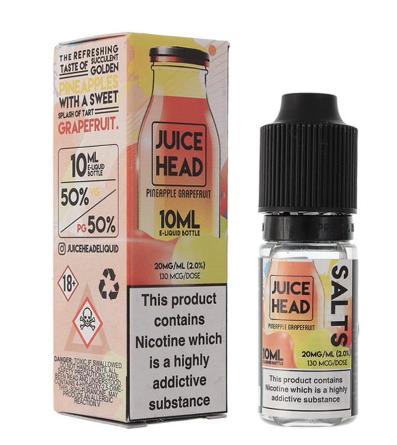 Juice head salts-Pineapple grapefruit-10 mg/20 mg- 10 ml