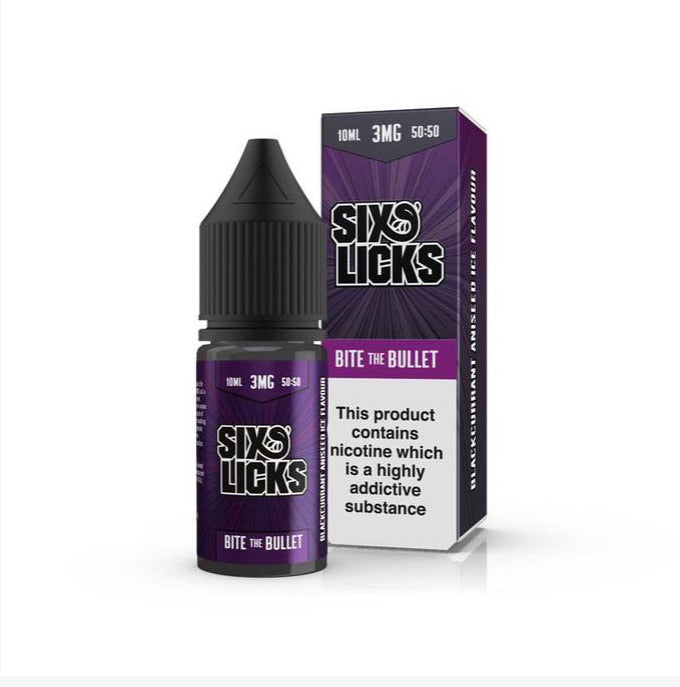 Six licks salt- Bite the bullet-10mg/20 mg 10 ml