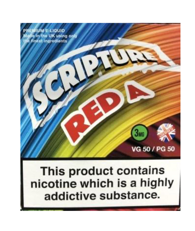 Scripture-RED A-50VG/50PG-30 ml