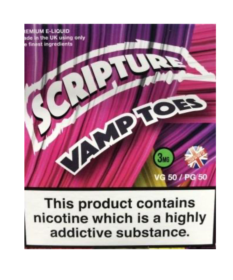 Scripture-VAMP TOES-50VG/50PG-30 ml
