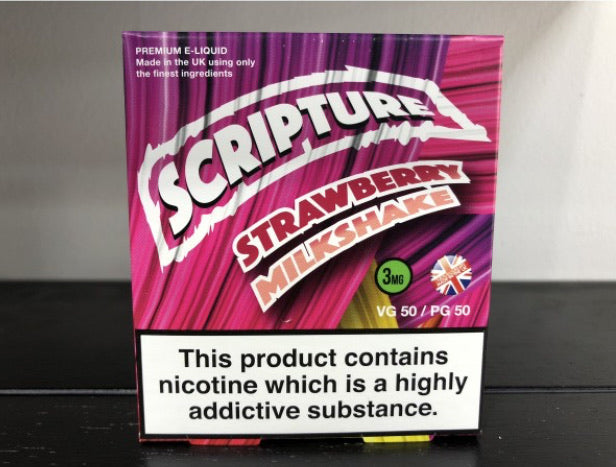 Scripture-STRAWBERRY MILKSHAKE-50VG/50PG-30 ml