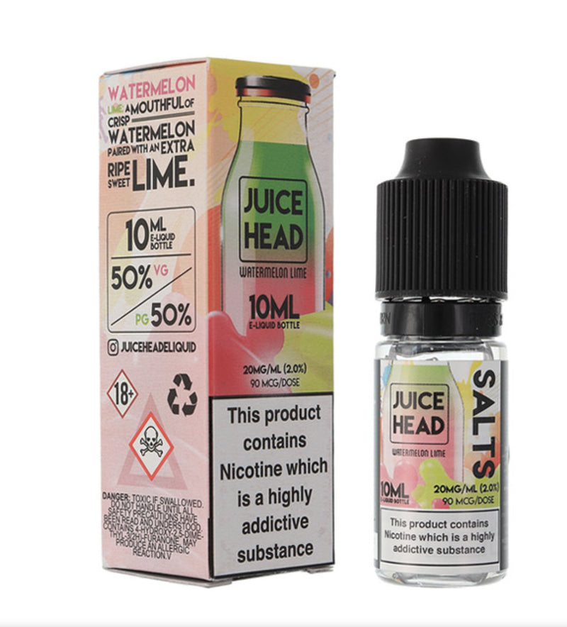 Juice head salts-watermelon lime- 10 mg/20 mg 10 ml