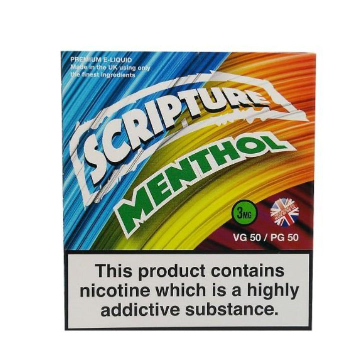 Scripture-MENTHOL-50VG/50PG-30 ml