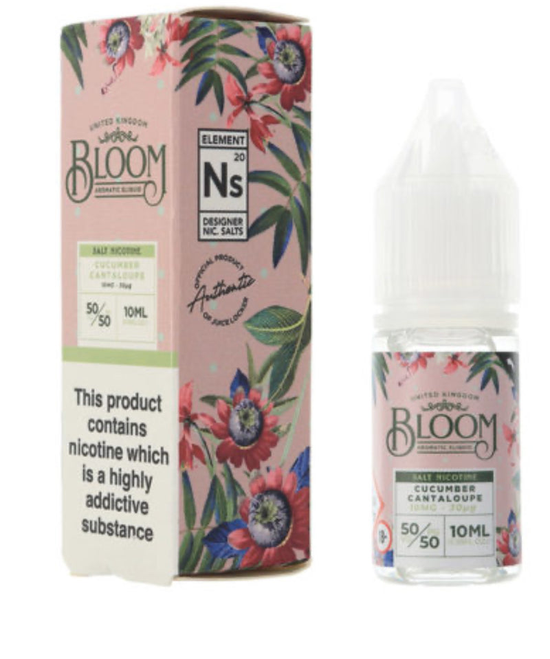 Bloom salts-Cucumber cantaloupe-10mg/20 mg-10 ml