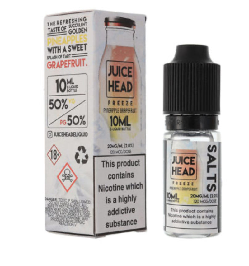 Juice head salts-Freeze pineapple grapefruit-10 mg/20 mg-10 ml
